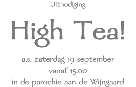 high tea 2015